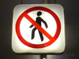 No running